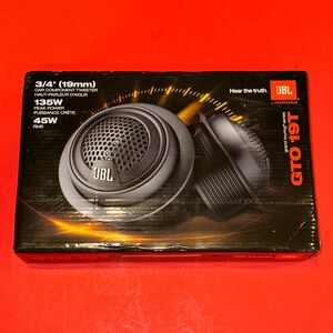 JBL By Harman GTO 19T Premium 0.75-Inch 135W Component Tweeter - Set of 2 NEW